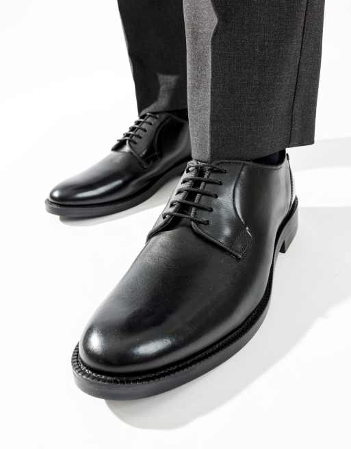 Base London Luca lace up shoe in black, 3 of 4