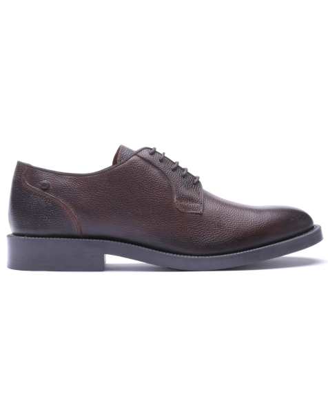 Base London Luca lace up shoe in brown - view 1