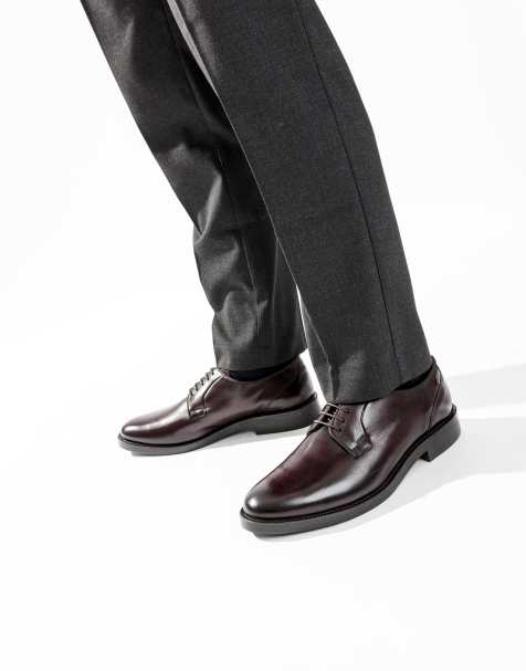 Base London Luca lace up shoe in brown - view 1