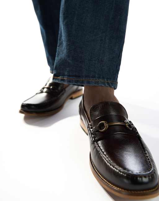 Base London Madison loafer in tan