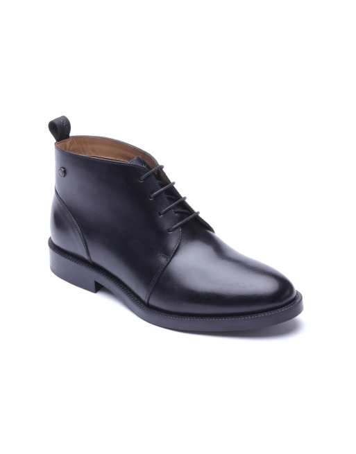 Base London Marco chukka boot in black, 4 of 4
