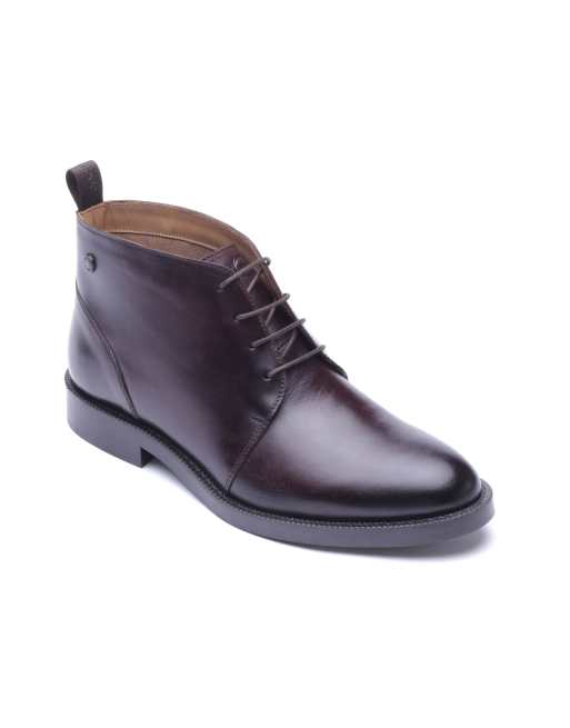 Base London Marco chukka boot in brown, 4 of 4