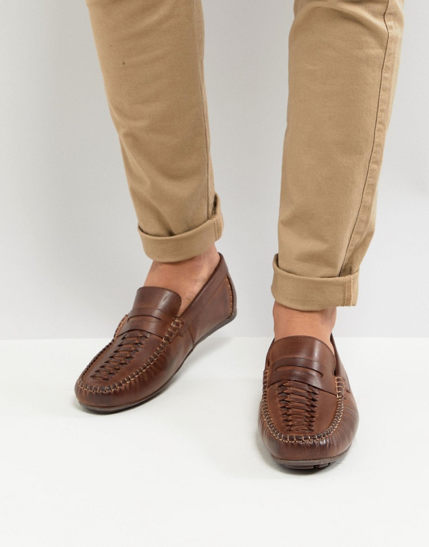 Base London – Palmer – brune loafers i læder