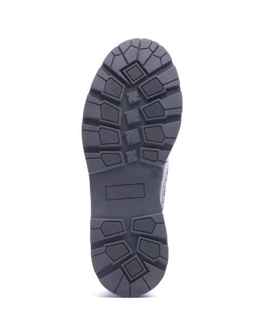 Base London Phase brogue shoe in black, 3 of 4