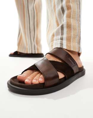 Base London Ponza sandals in brown