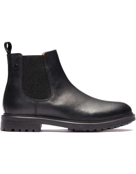 Base London Roebuck chelsea boot in black - view 1