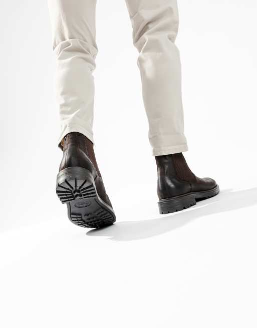 Base London Roebuck chelsea boot in brown, 2 of 4