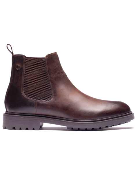 Base London Roebuck chelsea boot in brown - view 1