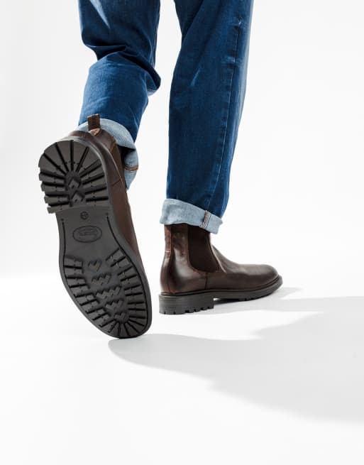 Base London Roebuck chelsea boot in brown, 2 of 4