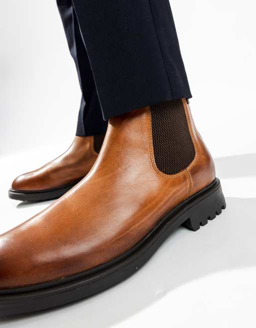 Base London Roebuck chelsea boot in tan, 3 of 4