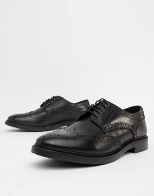 base london black shoes