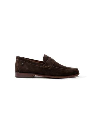 Slate penny loafer 