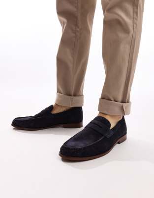  Slate penny loafer 