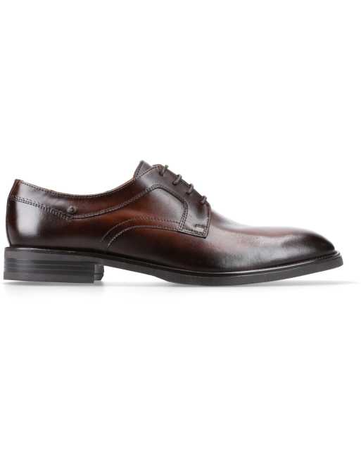 Base London Sleeve lace up shoe in brown