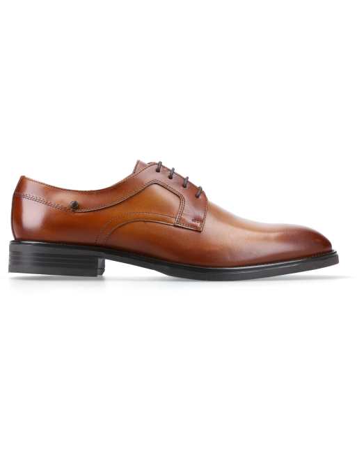 Base London Sleeve lace up shoe in tan