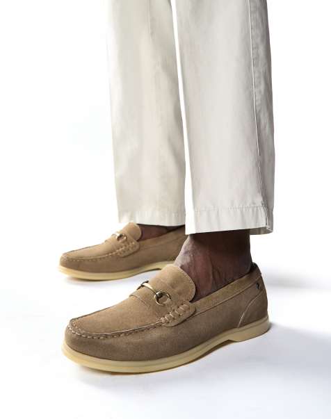 Base London Snapper loafer in tan - view 1