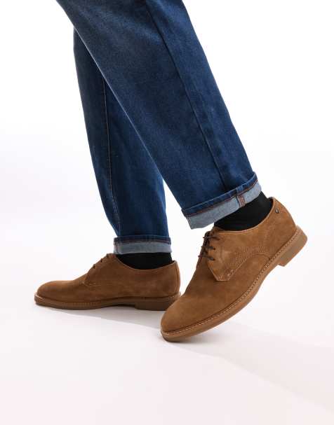 Base London Strand lace up shoe in camel - view 1