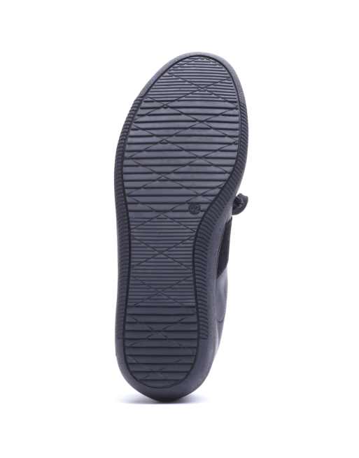 Base London Tommo lace up trainer in black, 3 of 4