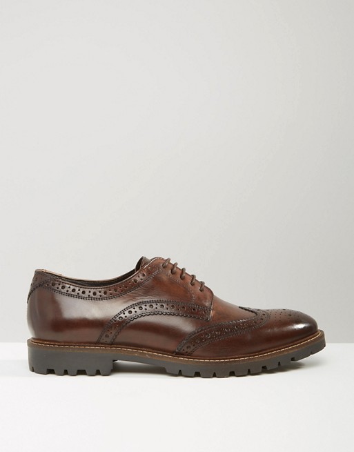 Base London Trench Brogues Homme