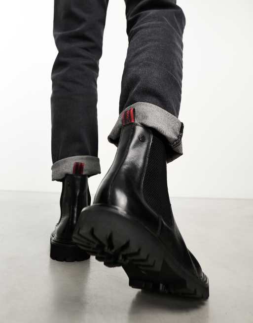 Base London Utah Chelsea Boot in Black