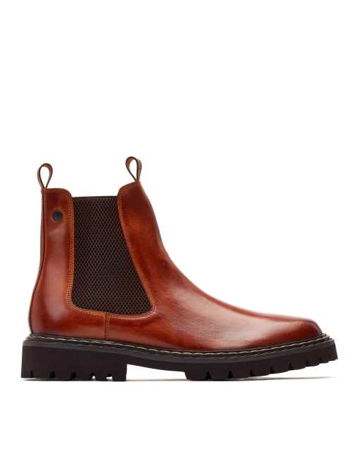 Base London Utah Chelsea Boot in Tan