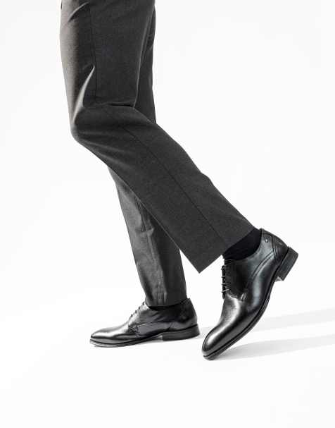 Base London Vance lace up shoe in black - view 1
