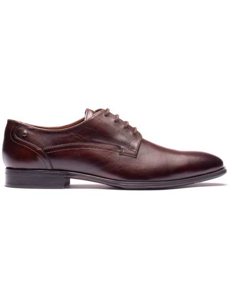 Base London Vance lace up shoe in brown - view 1