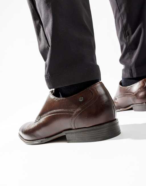 Base London Vance lace up shoe in brown, 3 of 4