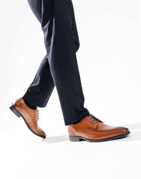 Base London Vance lace up shoe in tan - view 1