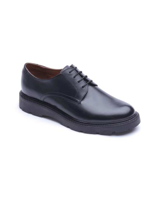 Base London Vector lace up shoe in black, 4 of 4
