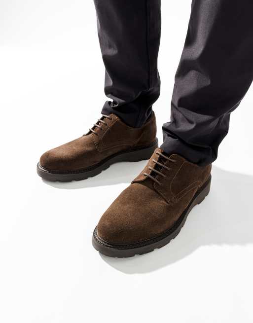 Base London Vector lace up shoe in brown, 5 of 5