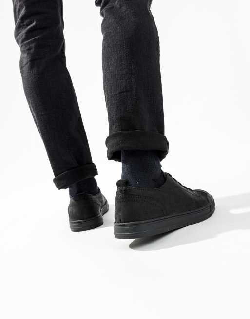 Base London Volt lace up shoe in black, 2 of 4