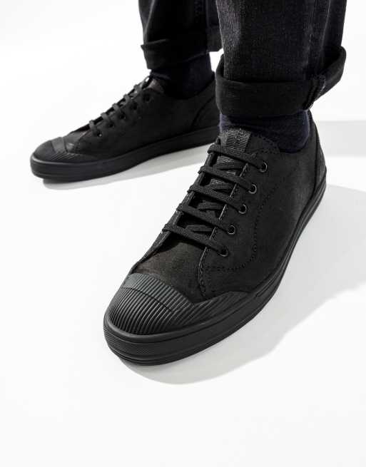 Base London Volt lace up shoe in black, 3 of 4