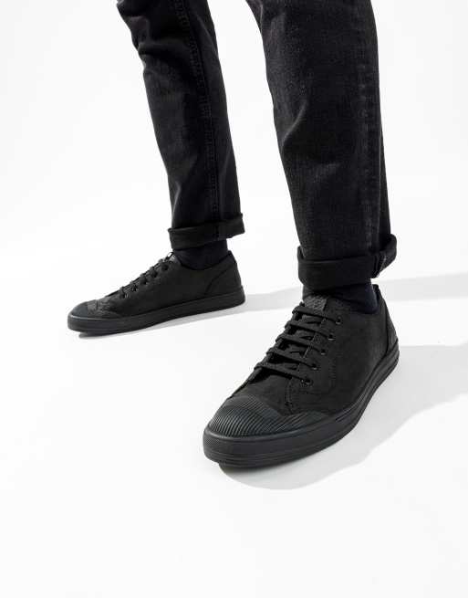 Base London Volt lace up shoe in black, 4 of 4