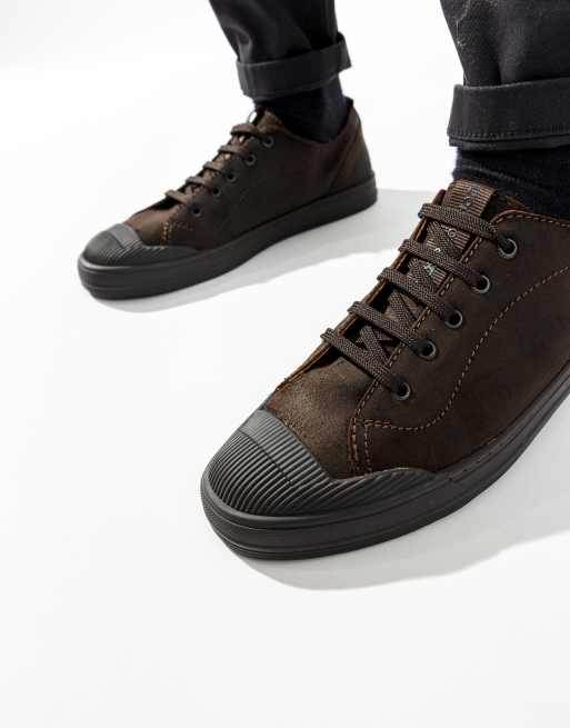 Base London Volt lace up shoe in brown, 3 of 4