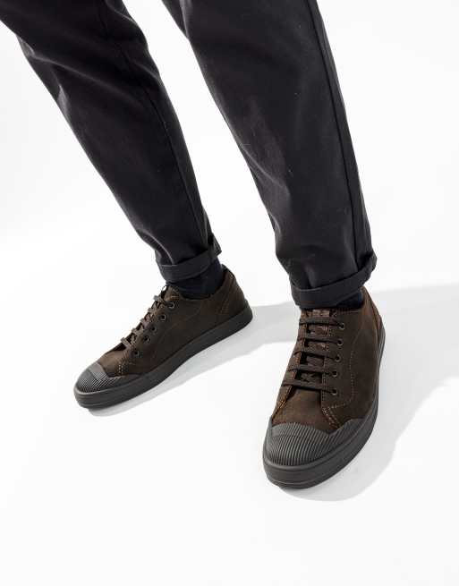 Base London Volt lace up shoe in brown, 4 of 4