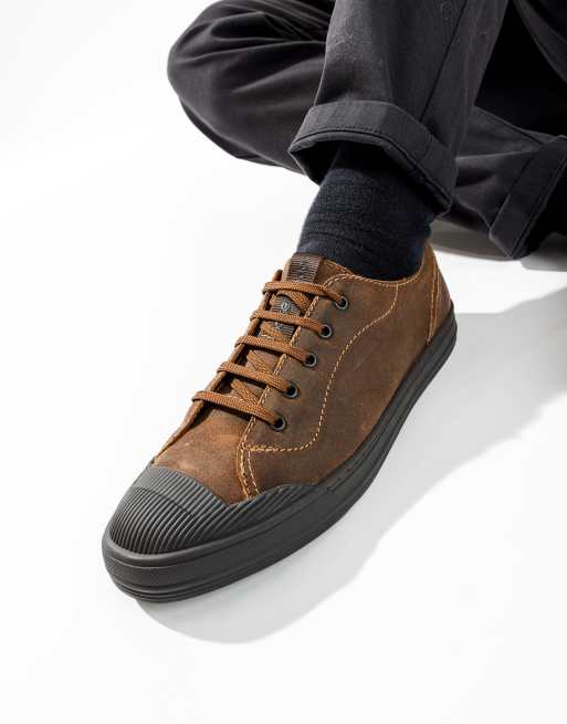 Base London Volt lace up shoe in tan, 3 of 5