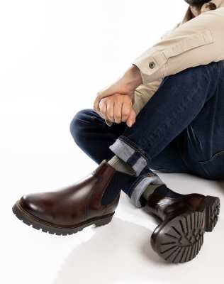  Zinc chelsea boot  leather