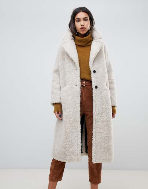 manteau bash blanc