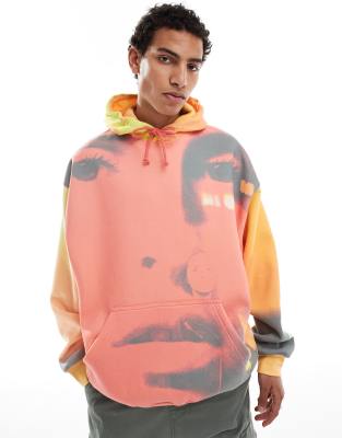 all over graphic hoodies