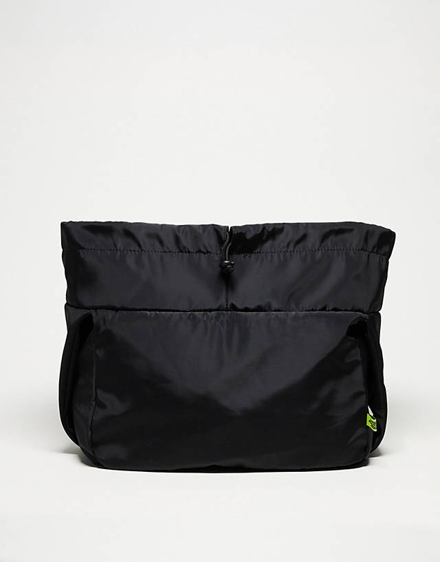 Basic Pleasure Mode - midnight crossbody large tote bag in black