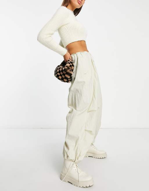 Cargo Pants with Drawstring Waist