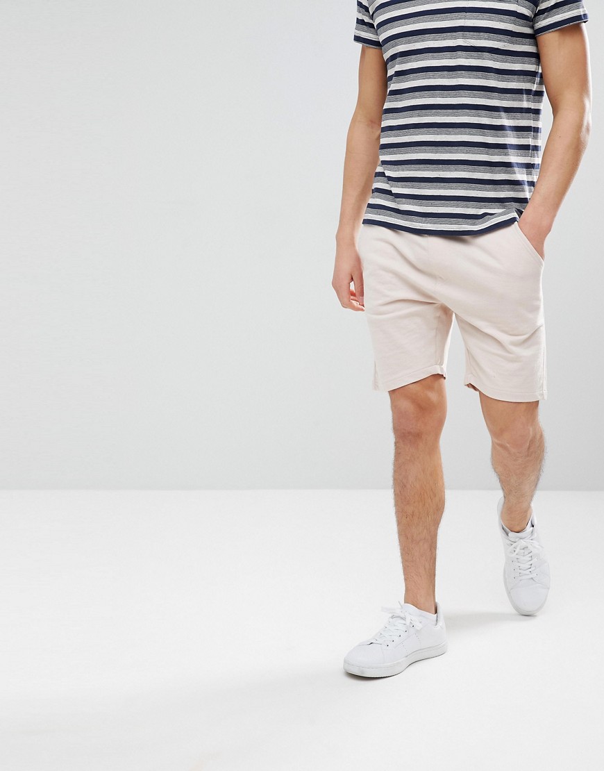 Basic shorts i jerseystof fra D-Struct-Pink