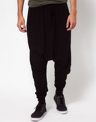bassike slouch jersey pant