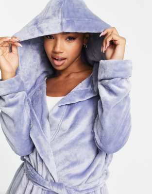 Bata Mujer Cremallera PAVILIA Bata De Forro Polar Para Mujer, Bata De Baño Cálida De Felpa Para Mujer, Bata Larga De Spa Suave Y Esponjosa, Vino, S-M Bata Polar Mujer Cremallera