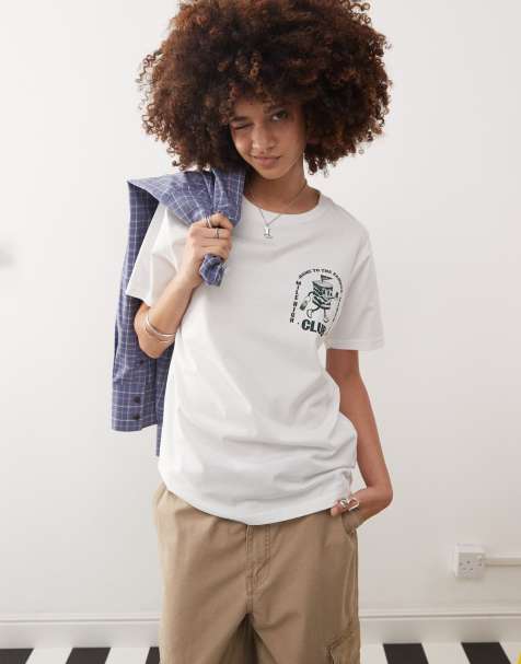 Batch1 unisex mile high sandwich club graphic t-shirt in white - view 1