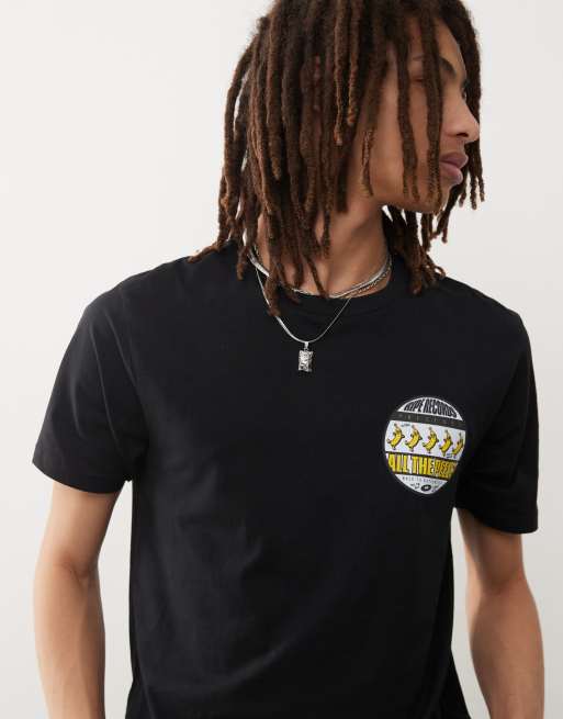 Batch1 unisex ripe records graphic t-shirt in black | ASOS