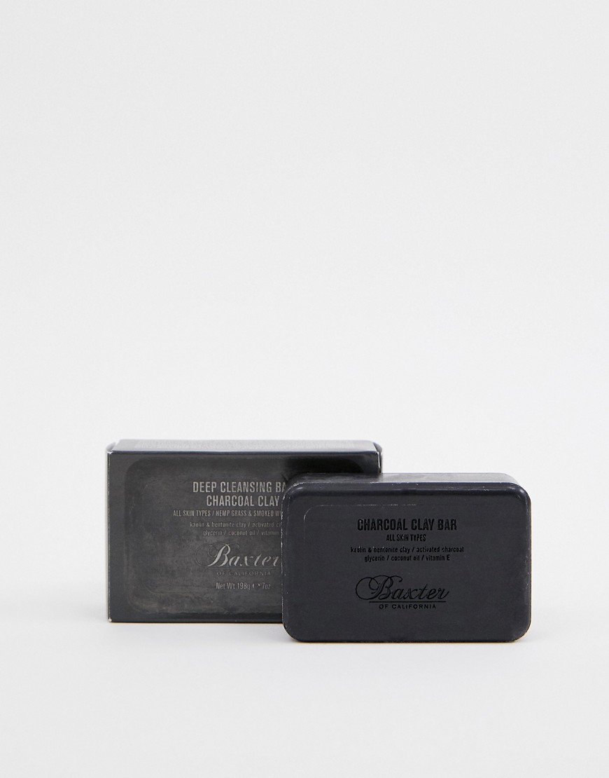 Baxter of California Deep Cleansing Bar Charcoal Clay-No Colour