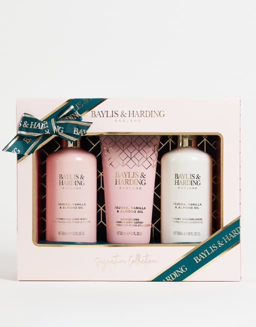 Baylis & Harding jojoba, vanilla and almond oil 3 piece set | ASOS