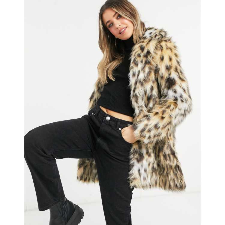 BB Dakota Swirl Next Door Faux Fur Drape Jacket-$110.00 – Hand In Pocket